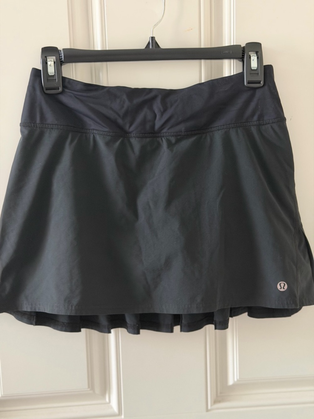 lululemon Black Athletic Skort with Built-In Shorts